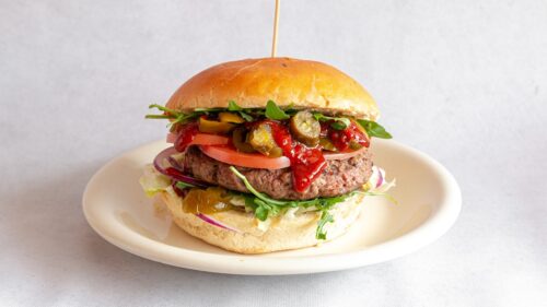 Burger na ostro