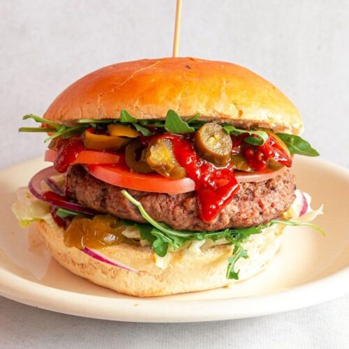 Burger z Jelenia na ostro